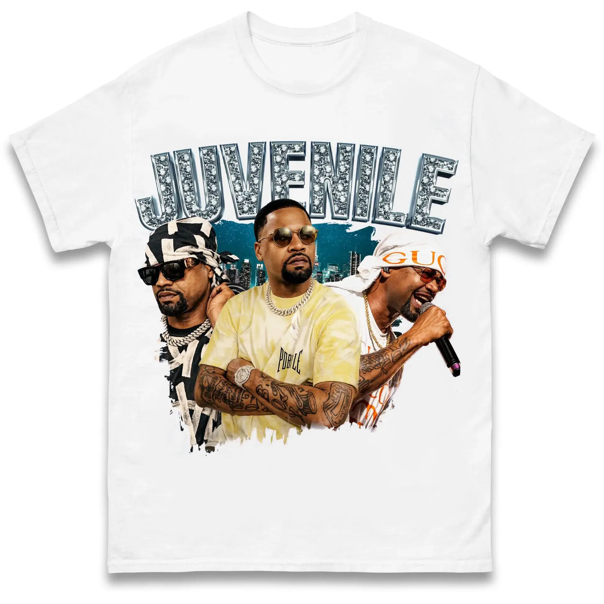 Juvenile The Rapper Photo T-Shirts
