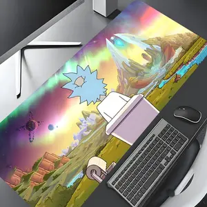 Cartoon Pattern Mouse Pad, Rectangle Gaming Mouse Pad Made for Gaming, Non-slip Rubber Base Mousepad, Office Desk Keyboard Mouse Mat for Home Office Game Room Desk, Desk Accessories