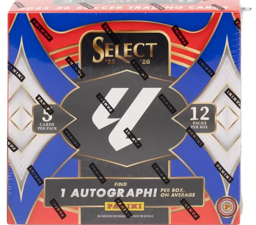 2025/26 Panini Select La Liga Soccer Hobby International Box