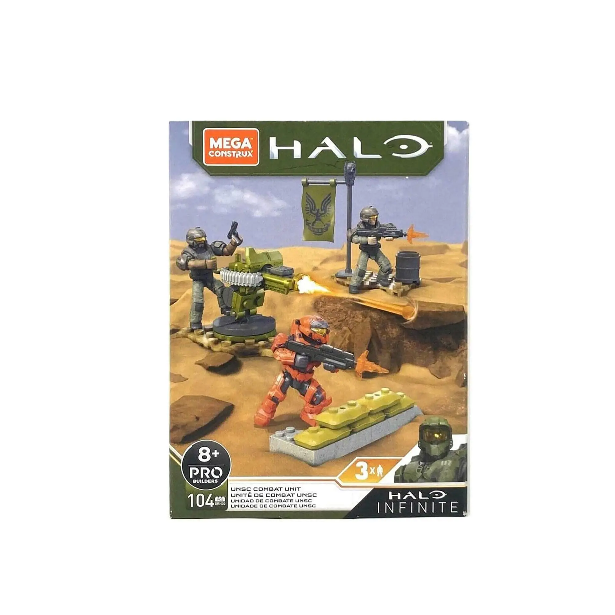 HALO Mega Construx Building Set | UNSC Combat Unit HALO Mega Construx Building Set | UNSC Combat Unit