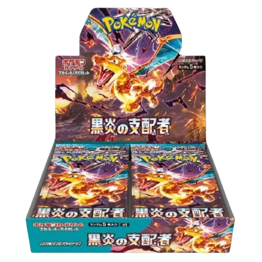 Ruler of the Black Flame Booster Pack/Box Japanese Pokémon Trading Cards