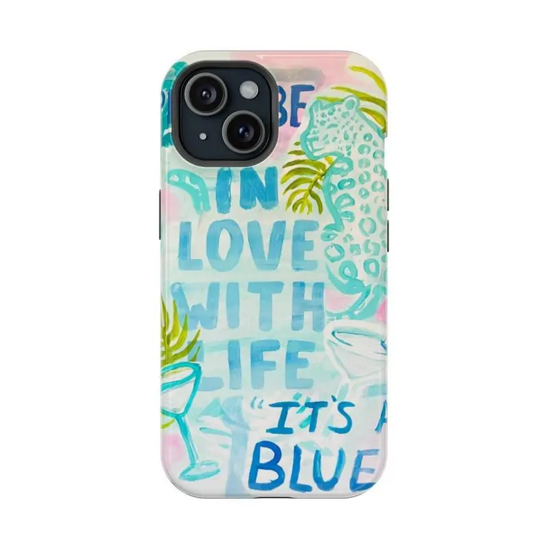 Love with Life Phone Case Cover for iphone 17 phone case 16 pro max 15 Plus 14 13 12 11 and Samsung S26Ultra S25Plus S24 S23 S22 Cute,clear,military-grade,high-end,durable,shockproof,and drop-resistant 2-in-1 glossy phone case