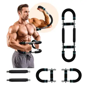 2026 New 60-120 lbs Twist Arm Exerciser, Adjustable Spring FitnessBar, Forearm Triceps Chest Strengthening Exerciser, PortableHome Fitness Equipment, Professional Exercise Equipmentfor Men