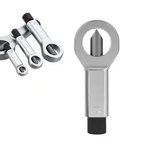 Metal Nut Separator Breaker Tool, Durable Carbon Steel Manual Pressure Nut Remover Extractor, Designed for Removing Broken Damaged Rusty Nuts Without Damaging Bolts