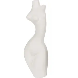 Zii Body Vase Female Body Vase Body Vase Female Form Body Shaped Vase Female Form Vase Butt Vase Female Body Decor Boho Vase Minimalist Vase Boho Vases for Decor Minimalist Decor (Elegance)