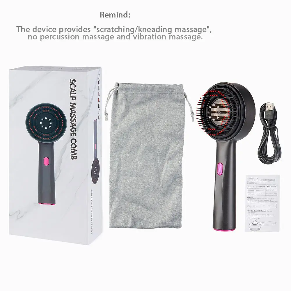 Head Massage Comb, Scalp Massager Brush for Hair Growth, Anti-Dandruff Treatment Tool, Deep Cleaning Head Scratcher, Essential Hair Care Accessory