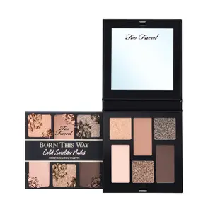 Too Faced Born This Way Natural Nudes Mini Eye Shadow Palette - High Pigment, Long-Lasting, Matte & Shimmer Eyeshadow Makeup