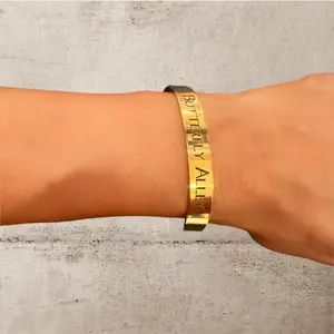 3/8" BUTTERFLY ALLEY CUFF