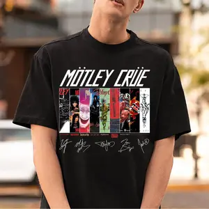 Motley Crue Album Cover Shirt, Vintage Rock Band Tee, Metal Graphic Top, Unisex Shirt, Fan Merch Gift