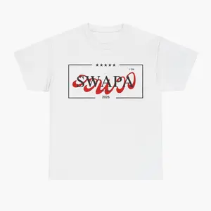 Swapa 2025 Presidential Tour Album Merch T-Shirts Tees White Retro Music Fan Gift, Hip Hop Apparel Merch vintage 90s Fashion Top YVW