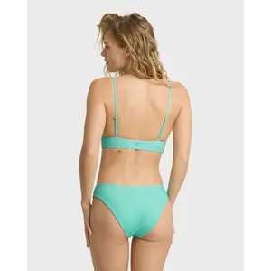 BILLABONG Women's Babe Alert Bondi Reversible Bikini Bottoms, Stretch Knit Medium Rise Medium Coverage Comfort Beach Swim Wear