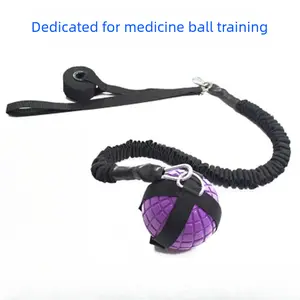 Weighted Solid Ball Training Rope, Strength Workout Fitness Equipment, Resistance Exercise Aid for Squats Yoga Core Training, Home Gym Power Training Tool for Full‑Body Workout