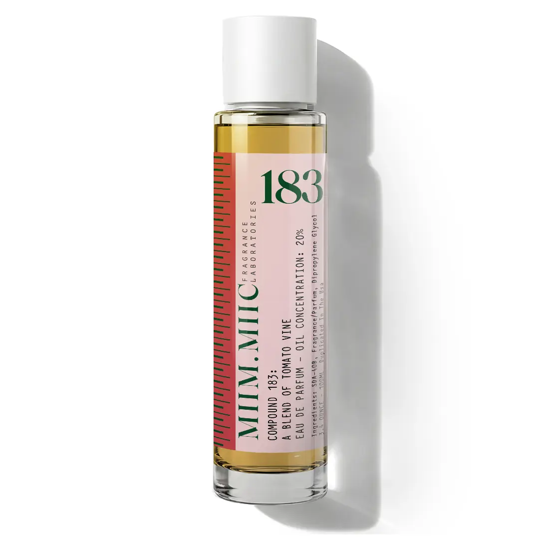 NO 183 TOMATO VINE Women's Youthful Eau De Parfum - 100 ml Phthalate-Free Liquid Bottle, 24-Month Long-Lasting Regular Edition Mist, Single Item
