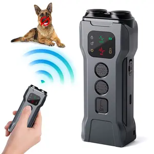 New Ultrasonic Dog Repeller with Screen, Barking Stopper, Flashlight, Emergency Light, Training Device, Training Aid, Pet Trainer