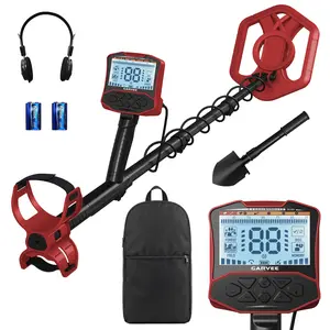 Professional Waterproof Metal Detector for Adults & Beginners – 5 Search Modes – IP68 Coil – Large Backlit LCD – Accurate Gold, Coin & Jewelry Detection – Pinpoint Feature
