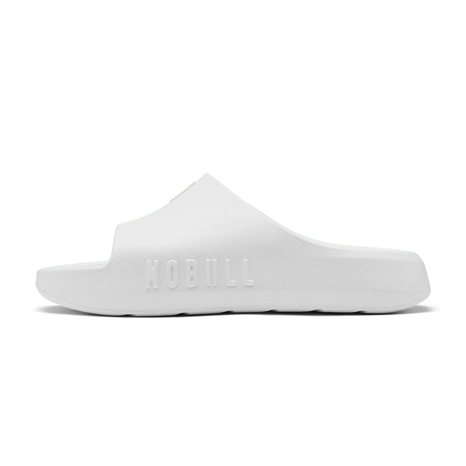 NOBULL Women's Recharge Slide in Classic White