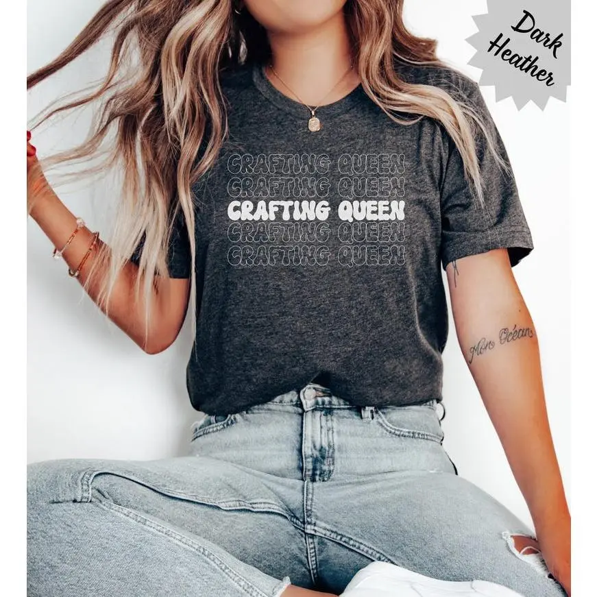 Crafting T-Shirt, Cute Craft Hobby Shirt, Gift for Crafter, Craft Gifts, Crafter Shirt, Arts and Crafts Tee Funny Sweatshirt  And Best Hoodie For Mens And Ladies