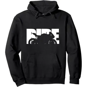 Bike Motorcyclist Apparel Motorcycle Rider Biker Pullover Hoodie
