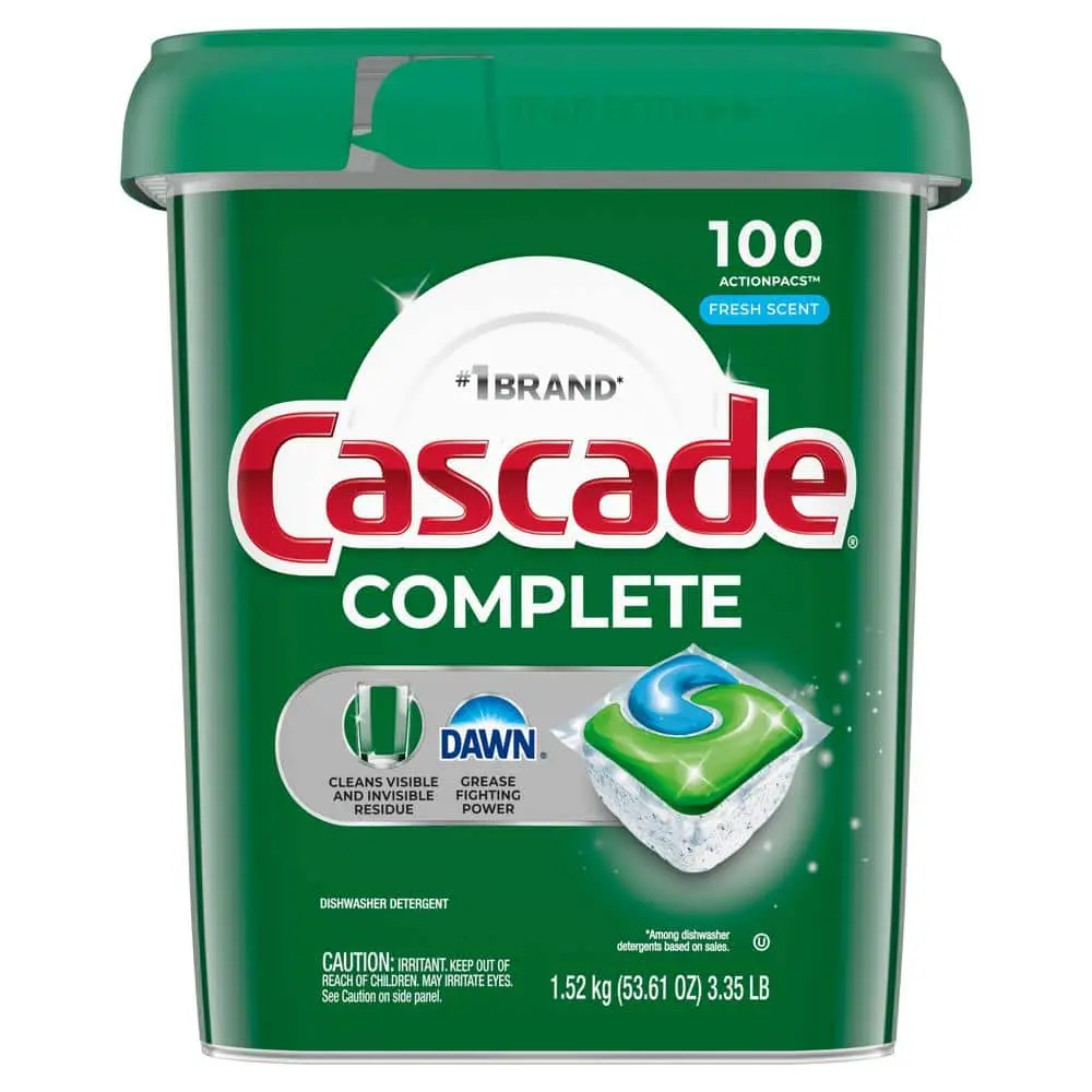 Complete Action Pacs Fresh Scent Tablet Dishwasher Detergent (100-Count)