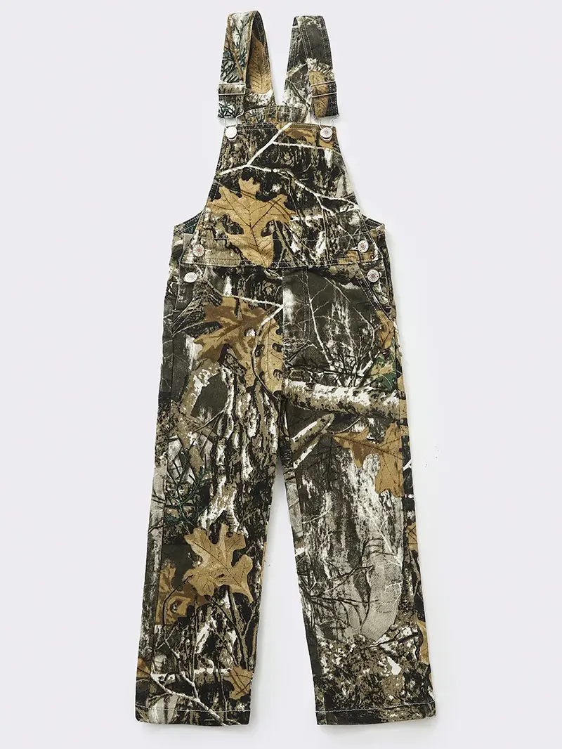 Green camou Print Denim Stretchy overall bottoms pants Girls Jeans