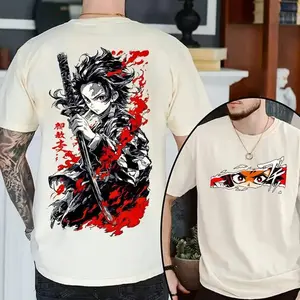 Demon Slayer Character Shirt, Kamado Tanjiro Tee, Kimetsu No Yaiba Sweatshirt Hoodie, Gift For Anime Fan, Unisex Sweater Pullover Tee