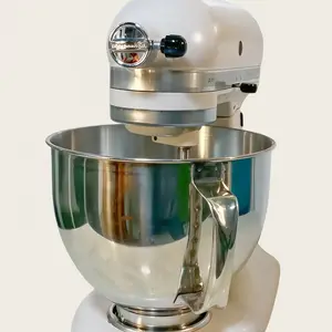 5 Quart Mixer Bowl for Kitchenaid Mixer, Stainless Steel SUS304 Bowl for Kitchen Aid 4.5qt to 5 qt Mixer, with Side Handle Design, Perfect for Flour Dough Mixing & Baking Needs