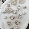 16PCS Rhinestone Lips Shoe Charms, Shoe Charms Set, Sparkling Butterfly Dollar Sign ABS Buckles Decorations DIY Bling Beads Pins Clog Decorative Shoe Accessories Fit Adults Sandals Hole Garden Shoes Slippers Xmas Halloween Birthday Party Gifts Footwear