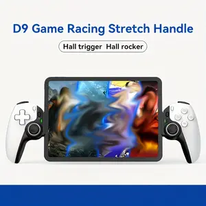 Wireless Game Controller with Hall Effect Joystick and Trigger Buttons - Multi-Platform Controller for PS3/PS4/Switch/iOS/Android/PC - Rechargeable Lithium Polymer Battery, Ergonomic Design, Fashionable Style, Durable Construction, Suitable for Mobile Gam