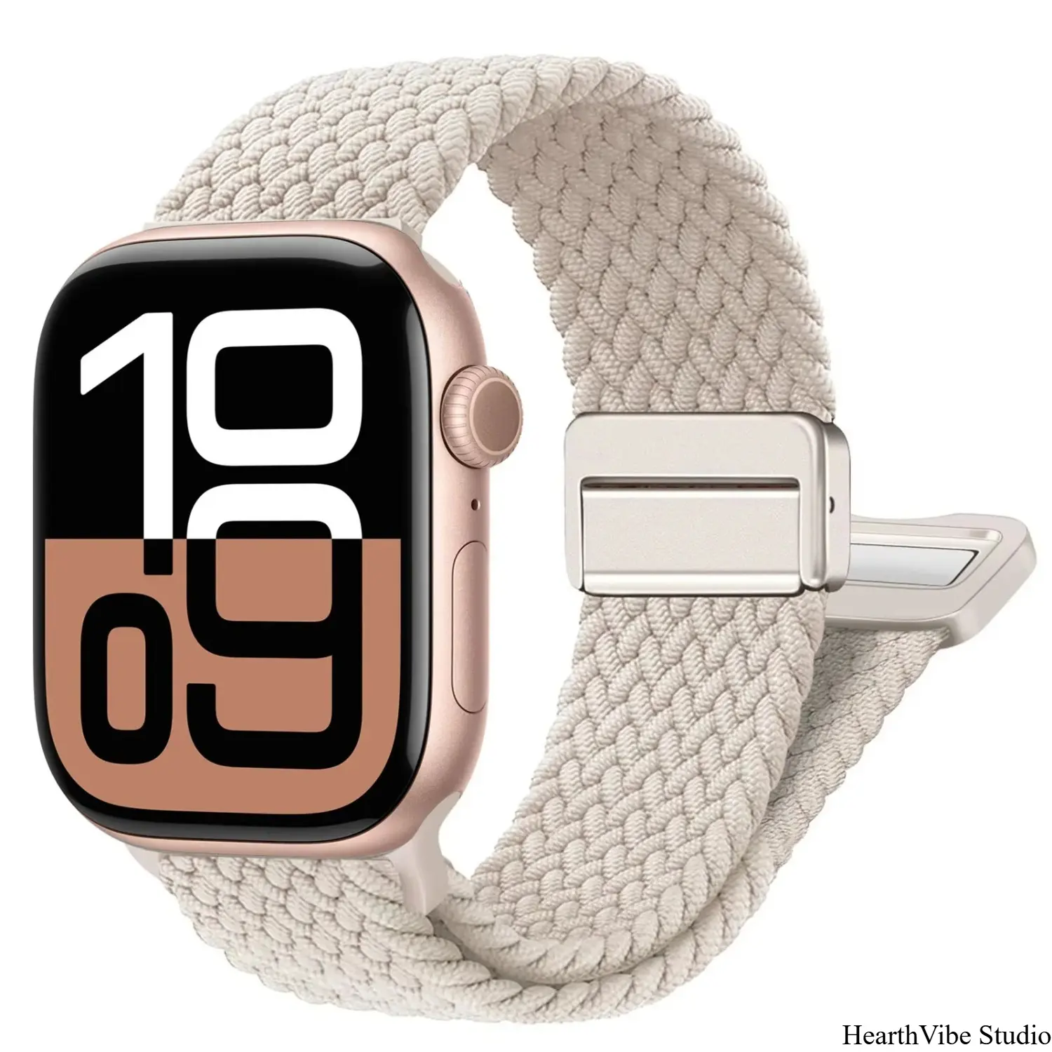 Braided Band for Apple Watch, Wearable Tech Accessories, Compatible with 38/40/41/42/44/45/46/49mm IWatch Series 10, SE, 9, 8, 7, 6, Ultra 2 Straps