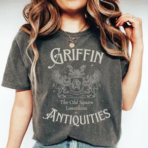 Griffin Antiquities Shirt, Book Lover Shirt, Smut Reader Merch, Bookish Shirt, Light Academia, Bookworm Shirt, Bookish Shirt, Book Lover Tee