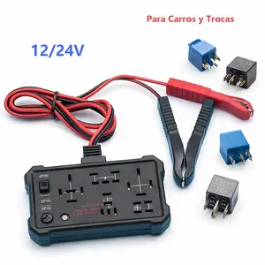 Universal 12V/24V Relay Tester - Pro Automotive Circuit Diagnostic Tool