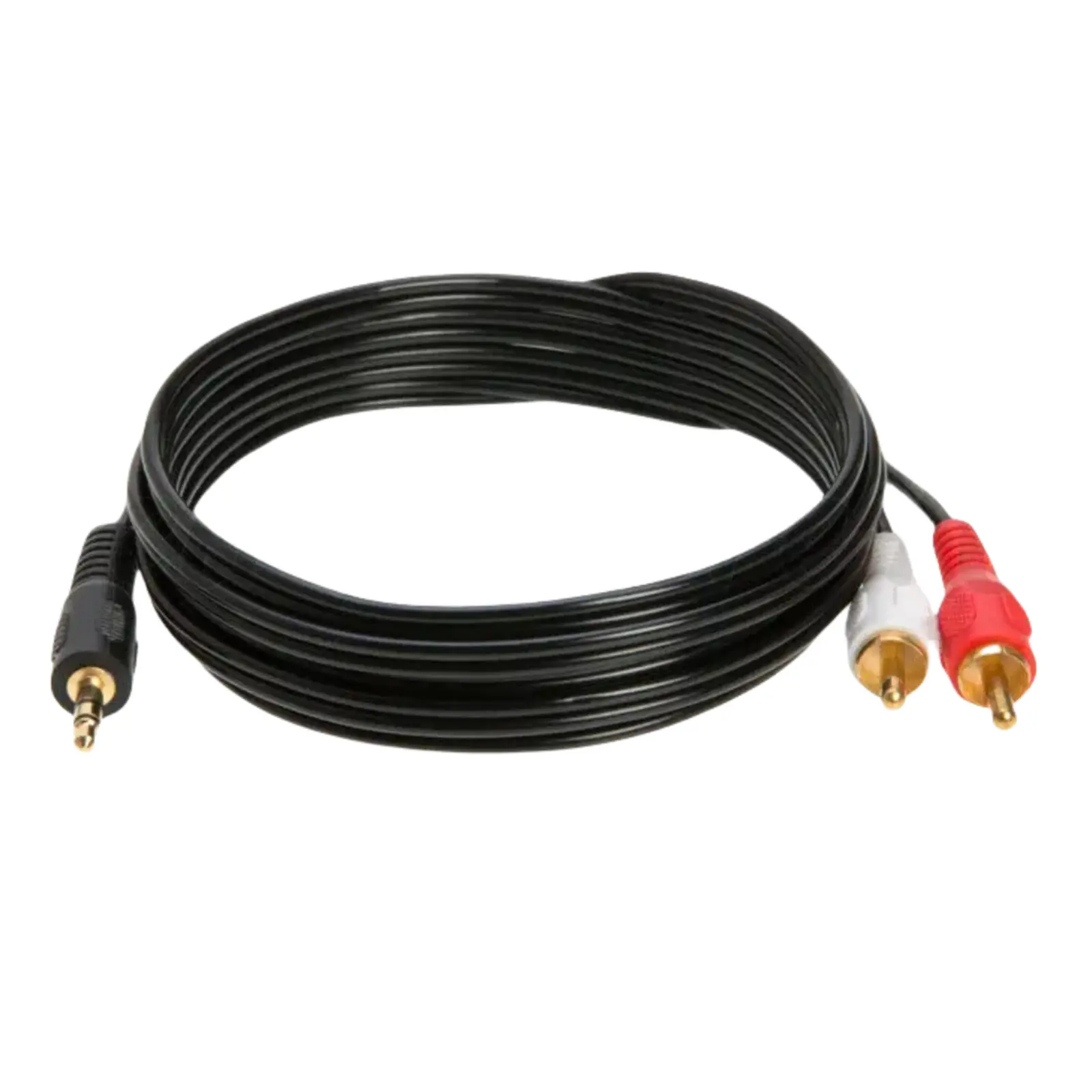 Audio Aux Stereo Cable 3.5 mm To Dual RCA Male To Male Y Splitter Adapter Cord 15FT