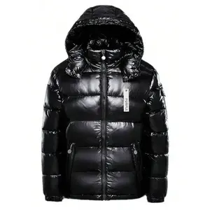 New Autumn Winter Men Down Coat Fashion  Oversized Casual Unisex Hooded Jacket Warm Thickened Puffer Coat For Couple Streetwear Men Clothes  Ropa De Hombre Abrigos Para Hombre  Vest For MenGift
