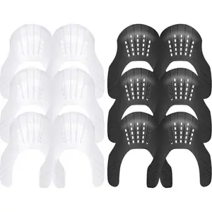 6 Pairs Crease Protector for Sneaker Shoes: AF1/ AJ/Dunks, Anti-Creases Shoe Guard for Men Women Youth , Size 9-15