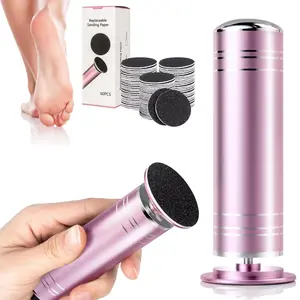 Electric Foot File, Electric Callus Remover, Professional Pedicure Tool for Home and Salon Use, Effective Skin Exfoliation Tool, Exfoliating Callus Remover, Pedicure Care Tool