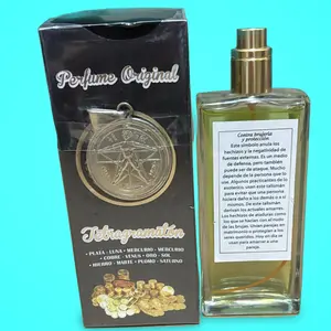 Tetragramaton Spiritual Fragrance with Medallion, Long-Lasting Aromatic Scented Unisex Fragrance, Single Item