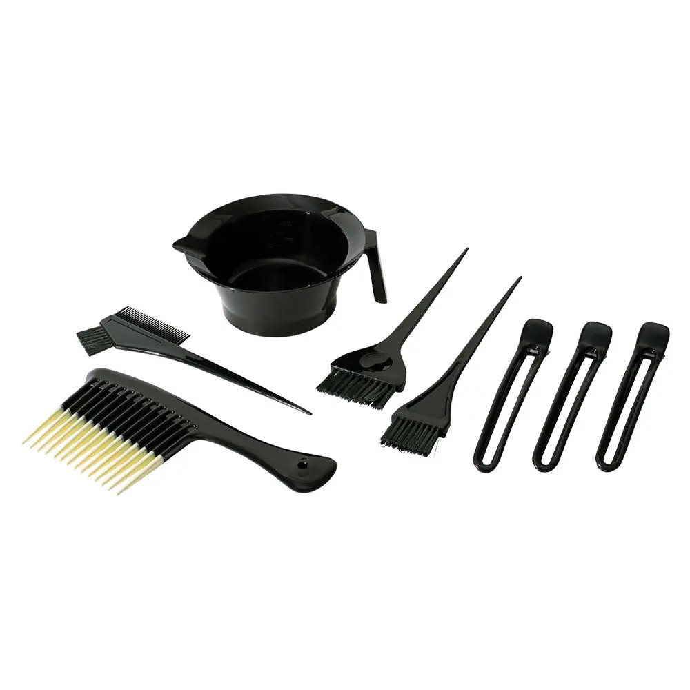Soft 'N Style Hair Colorist Tool Kit - 150ml Haircare Set with Bowl, Dye Comb, Tint Brush, Clips, Glazing Supplies, Jumbo Rake for Color Application, Highlights (Dye Comb Styling Accessories, Tint Hair Coloring Tools & Accessories), Coloring Hair Brushes