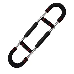 80-10Olbs Arm Exerciser Sports Gym Equipment for Home Bodybuilding, Biceps Machine De Musculation, Multi-Functional Training with U Spring Bars & Comfortable Handle