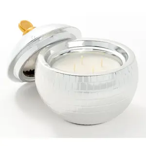 HomeWorx by Slatkin + Co. 14-oz Sparkling Cuvee Disco Ball Candle