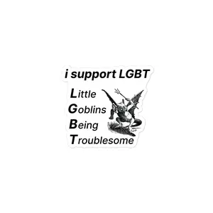 LGBT (Goblins) sticker