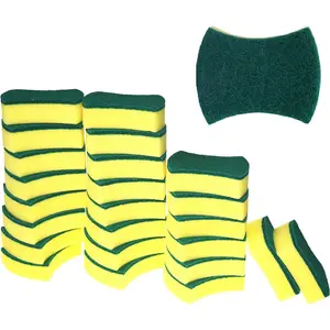 Kitchen Cleaning Sponge,Eco Non-scratch for Dish,Scrub Sponge(Pack of 24)