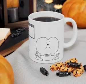 ITYSL Egg Game Ceramic Mug - I Think You Should Leave Funny TV Show Parody Inspired Tim Robinson Sloppy Steaks Skit Comedy