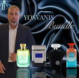 Yosvanis Le Falcone Multi-Pack Eau De Parfum (Hawas Verde, Shiyaaka Blue, Z6, Midnight Frost Tangerine) - 100 ML-3.4 oz Unisex Fragrance with Citrus Fresh, Lemon & Aromatic Notes, Patchouli Base