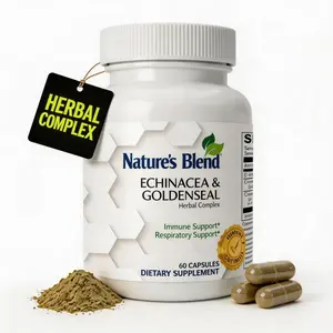 Nature's Blend Seasonal Guard Natural Sugar-Free AC Support Echinacea & Goldenseal Root (60ct Gluten-Free Family)&mothersdaygift