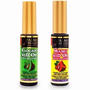 Alma Belleza Cosmetics Avocado & Mamey Seed Oil Mascara 0.45 oz for Extended Length Volume Rich Nutrients Fuller Lashes Long Wearing Formula Makeup Daily