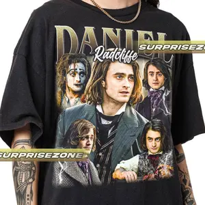 [Sale Up To 40%] Daniel Radcliffe Unisex Softstyle Vintage Shirt, Gift For Woman and Man Unisex T-Shirt
