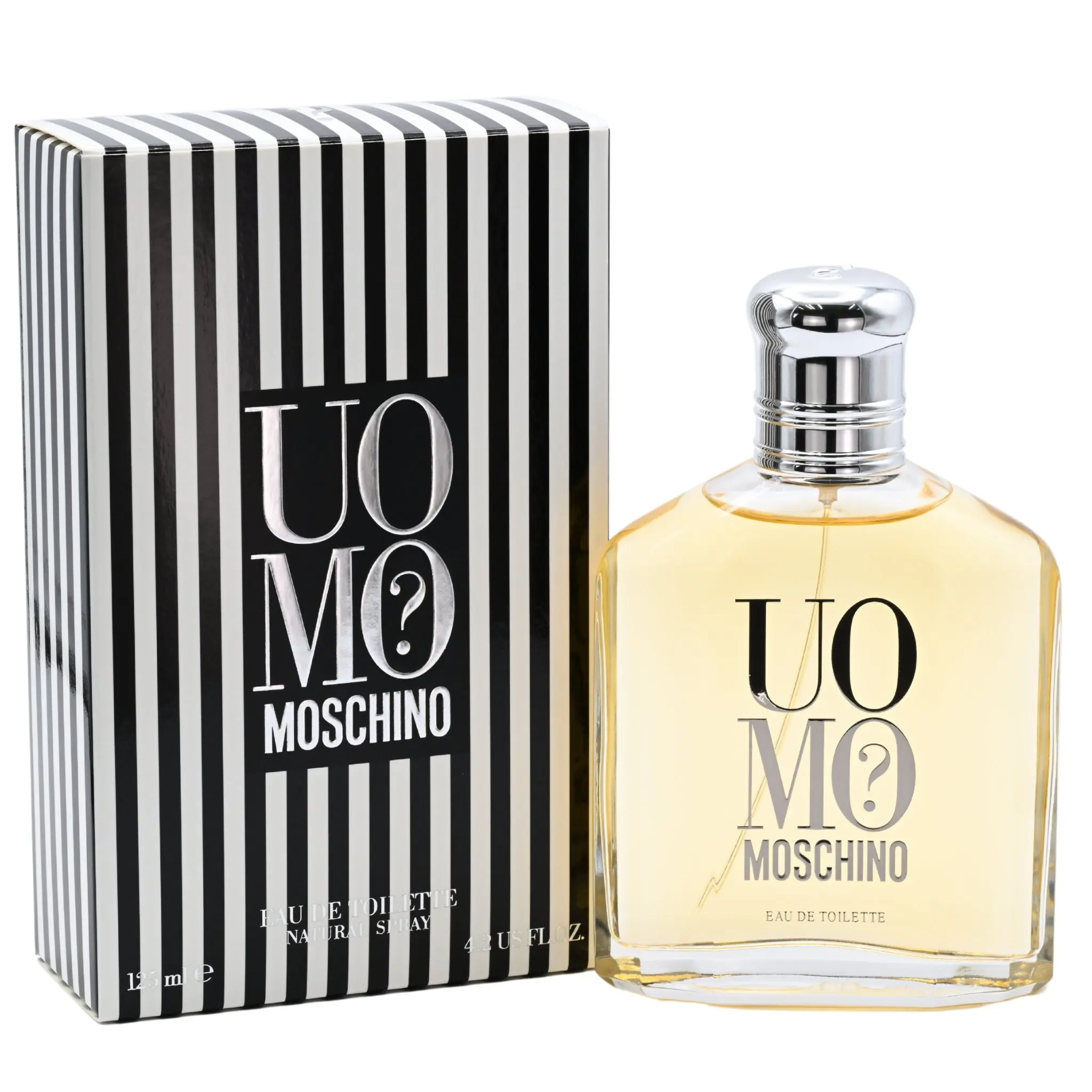 MOSCHINO Uomo EDT Cologne for Men, Aesthetic Men's Fragrance with a Rich Scent of Spice and Amberwood, Daywear Spray Bottle, Captivating Fragrance, Citrus Woody Spicy, 4 To 4.9 Fl Oz, Rich Citrus Woody Spicy Scent, 4.2 Fl Oz, Edp Spray, Fragrances