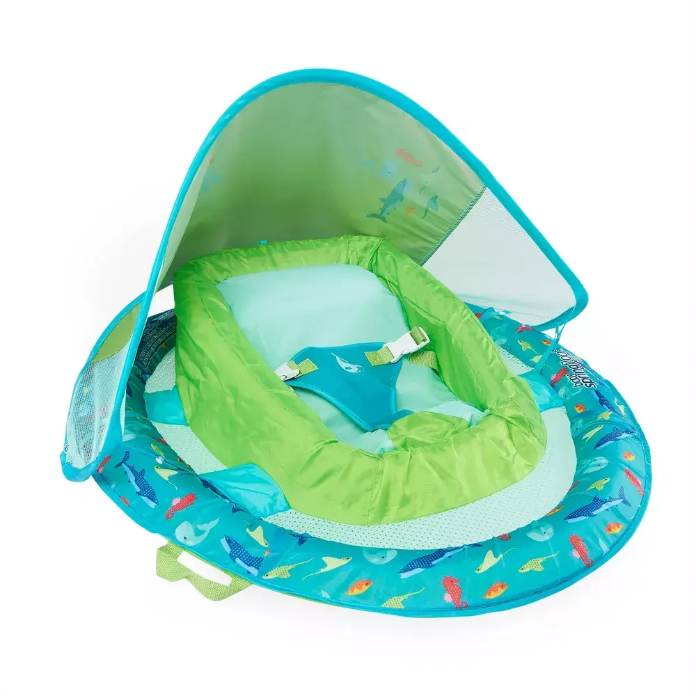 Swimways Infant Baby Spring Float - Green Swimways Infant Baby Spring Float - Green