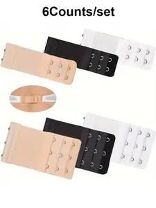 Women's Bra Extender, Elastic Adjustable Bra Strap Extension, Soft Undergarment Accessories, Comfort Fit Bra Extender for Women, Removable Adjustable Strap