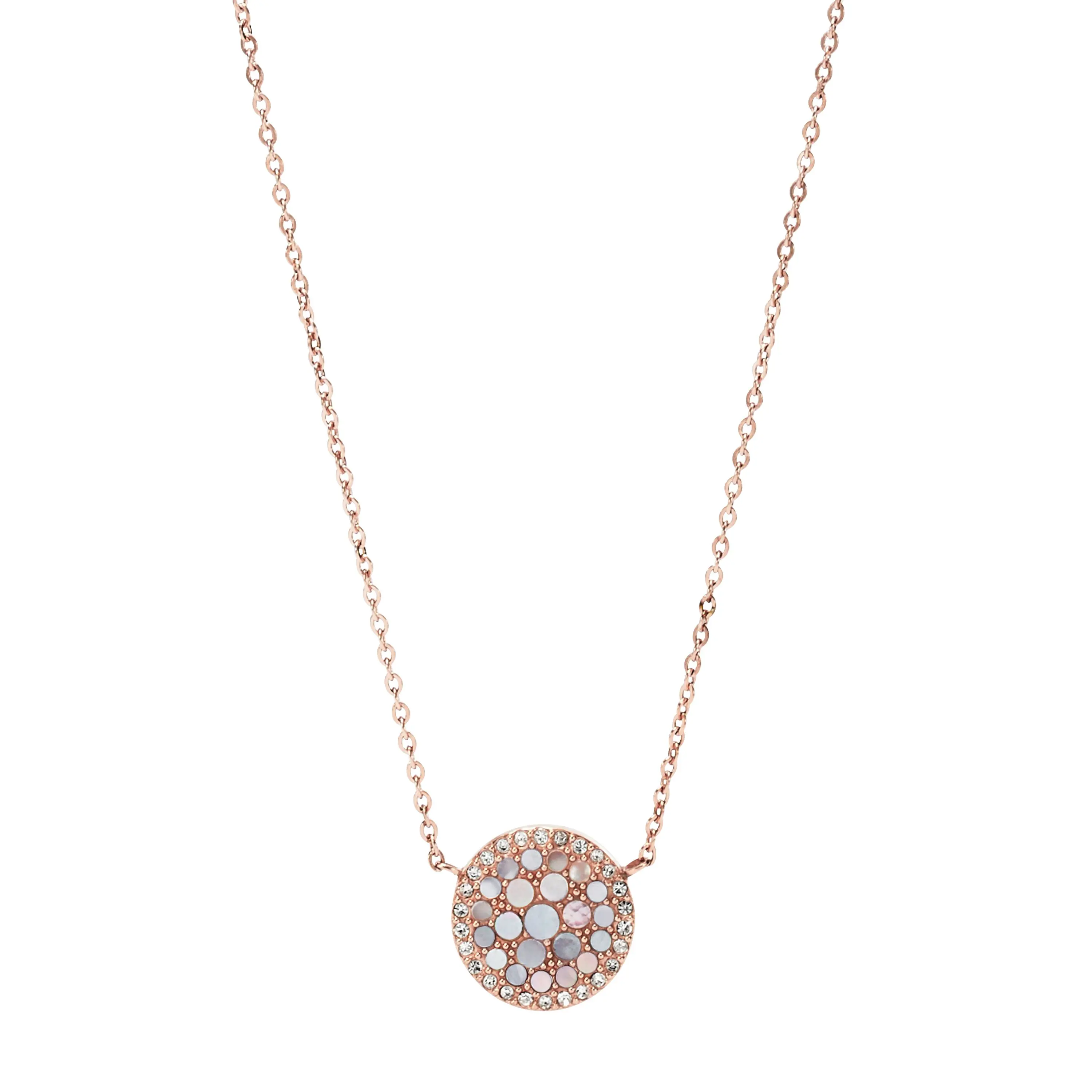 Fossil Women's Merrit Mosaic Stainless Steel Necklace